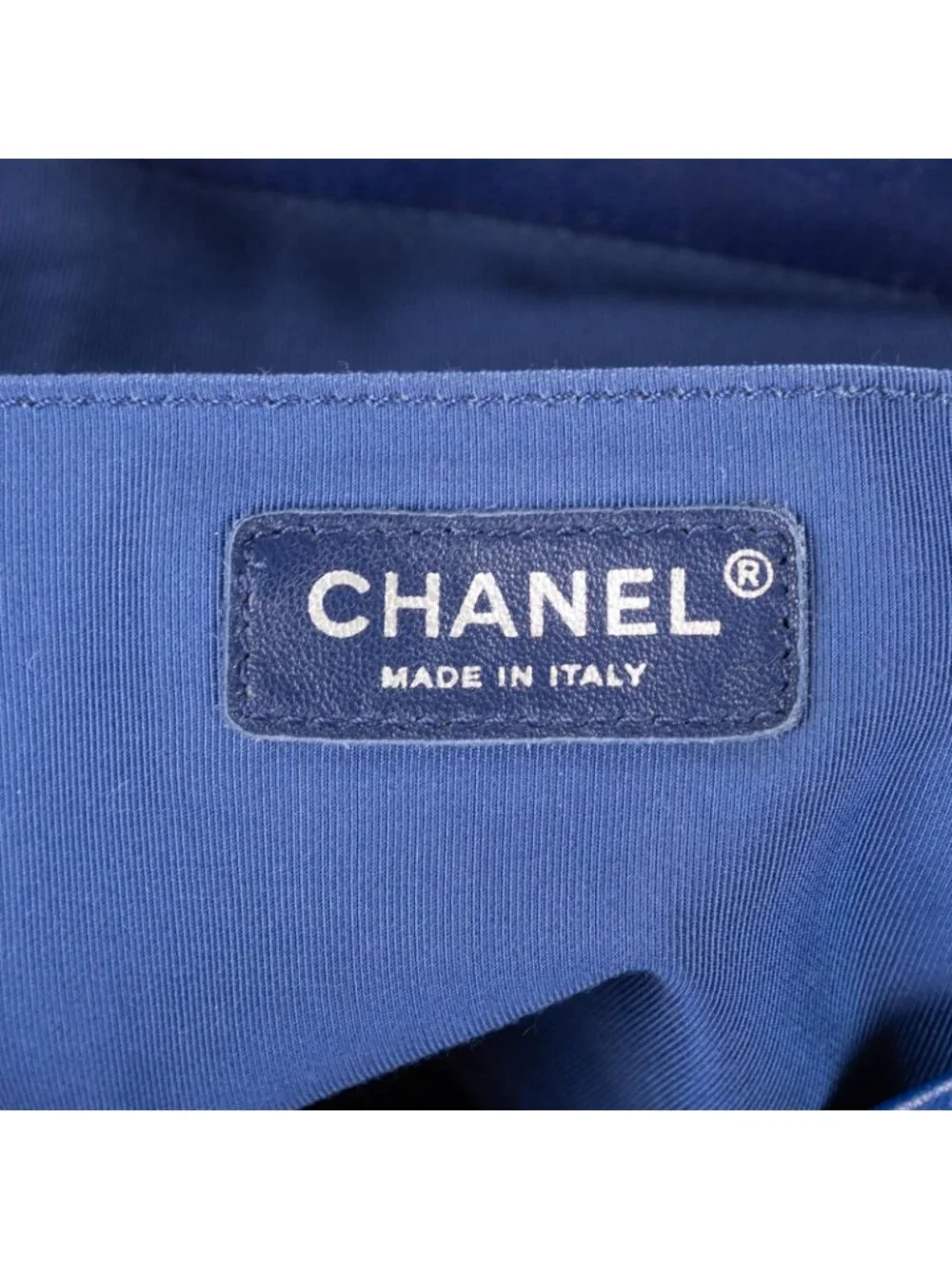 Chanel Urban Spirit Backpack Blue Quilted Lambskin Leather